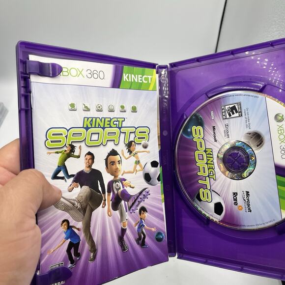 Kinect Sports (Microsoft Xbox 360) CIB COMPLETE & TESTED - Picture 6 of 7